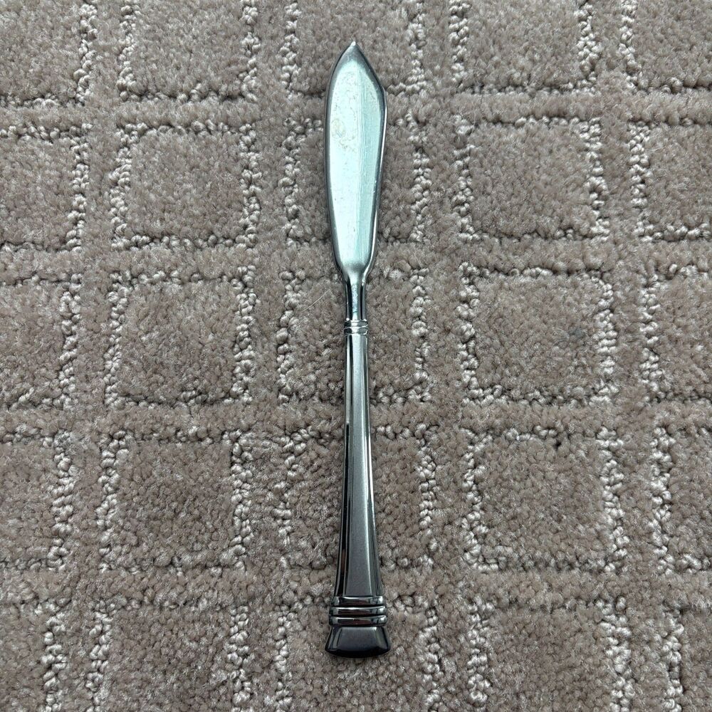 Wallace Zenith Frost Stainless 18/10 Flatware Butter Knife 6 5/8"